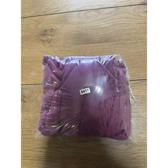 Woman Within Velour Button Up Tunic Shirt Size 18/20 Large Long Sleeve Stretch - Picture 11 of 11